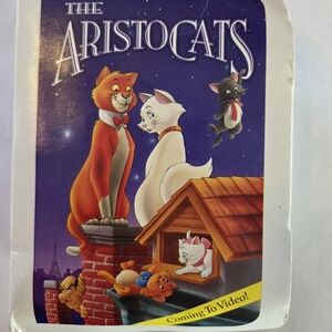 Vintage The Aristocats McDonald Meal Toy 1995 Scat Cat